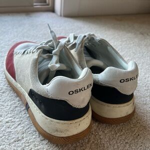 Osklen Men's Red and White Sneakers
